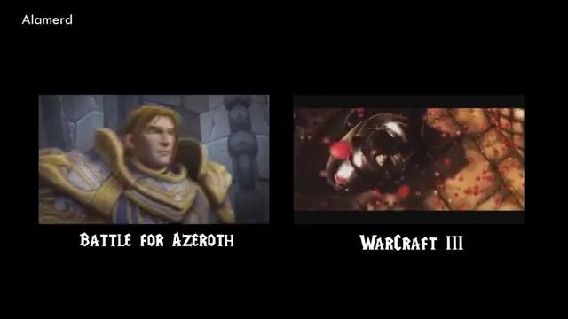 Warcraft Lordaeron Cinematic – Comparisons Cinematic