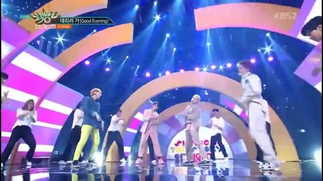 010618 Выступление #SHINee на Music Bank с "Good Evening"