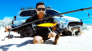I Have Never Caught A Fish Like This Before BEACH FISHING Jetski Adventure With My Brother – Ep 178