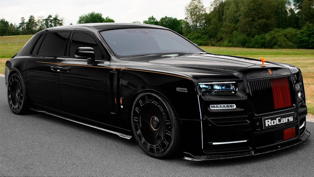 Rolls-Royce Phantom EWB Diamond Edition 2024 года — новый роскошный седан Brutal от MANSORY