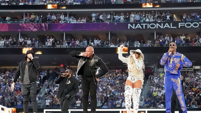 Dr. Dre, Snoop Dogg, Eminem, 50 Cent & Kendrick Lamar (Super Bowl LVI Halftime Show 2022)