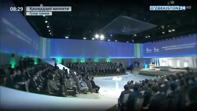 Президент Шавкат Мирзиёев «Uzbekistan GTL» заводининг очилиш маросимидаги иштироки