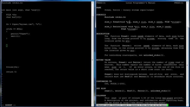 C Programming in Linux Tutorial #038 – fopen() fread() fwrite() Functions