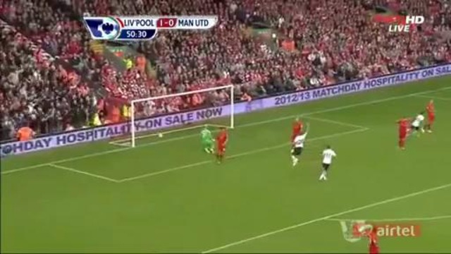 Liverpool 1 – 2 Manchester United (23-09-12)