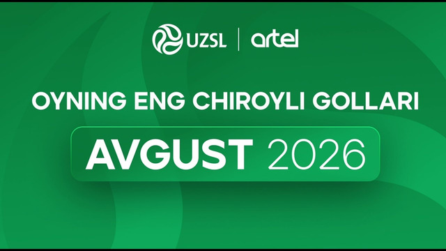 Superliga. Avgust oyining eng chiroyli goli (nomzodlar)