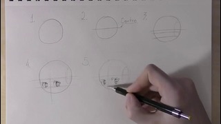 How to draw anime head & face