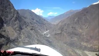 Очень страшная посадка в Перу