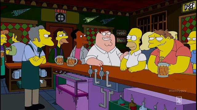 Гриффины 13 сезон 1 серия – «The Simpsons Guy». FiliZa