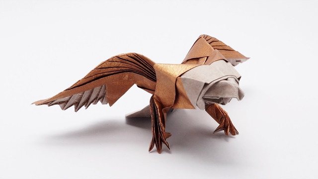 Орел Оригами | Origami American Eagle (Jo Nakashima)
