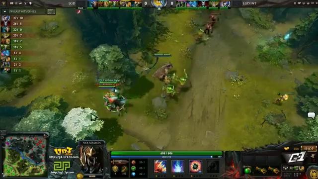 G-1 League Phase 3 Group A – LGD.int vs LGD.cn Game 2