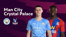 Манчестер Сити – Кристал Пэлас | Английская Премьер-лига 2021/22 | 10-й тур