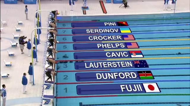 Swimming – Men’s 100M Butterfly Final – Beijing 2008 Summer Olympic Games