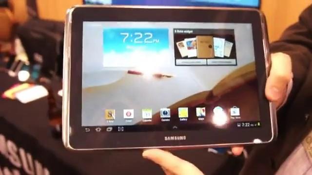 Samsung Galaxy Note 10 1 Verizon Engadget At CES 2013