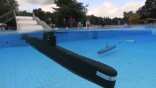 Радиоуправляемые подводные лодки в действии