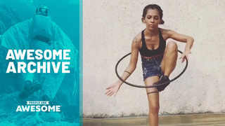 Extreme Hula Hoop Tricks & More | Awesome Archive