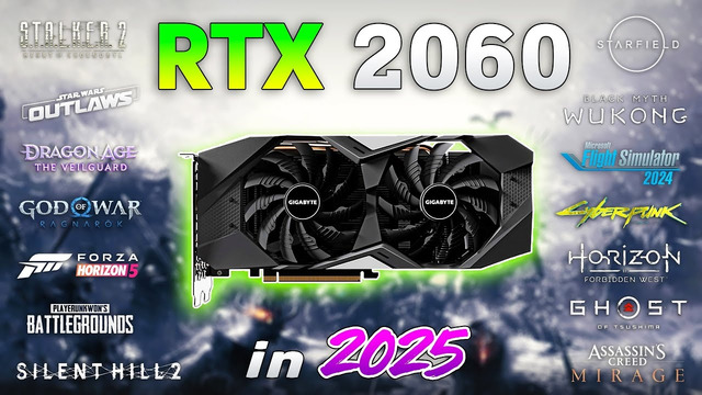 RTX 2060 in 2025 – Test in 15 Games
