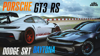 Новый Porsche 911 GT3 RS против физики //️Dodge SRT Daytona