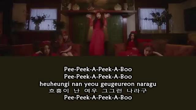 Red Velvet – Peek-A-Boo [Karaoke]