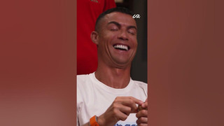 Cristiano Ronaldo diciendo «Qué mirás bobo»