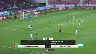 AsianCup2019 TURKMENISTAN vs UZBEKISTAN 0-4 Match Highlights 13.01.19