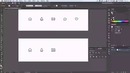 Adobe Illustrator CC. Как нарисовать line иконку