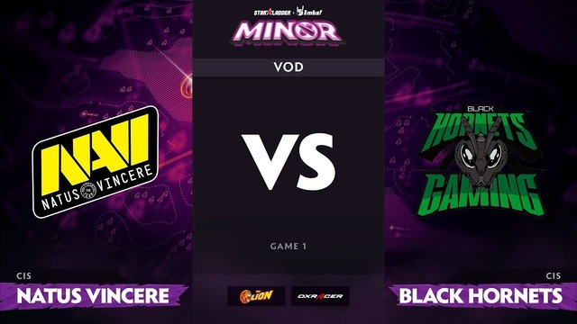 StarLadder ImbaTV Minor – Natus Vincere vs Black Hornets Gaming (CIS Quals, Game 1)