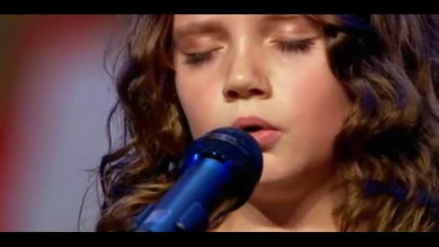 9-летняя девочка на шоу талантов в Голландии