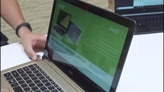 Самый ТОНКИЙ ультрабук Acer Swift 7 | droider