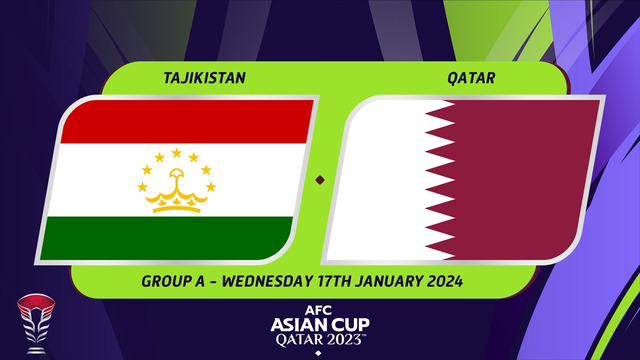 Таджикистан – Катар | Кубок Азии 2023 | 2-й тур | Обзор матча
