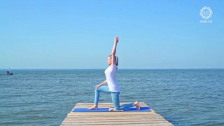 Неспешная йога на берегу Плещеева озера. Марина Лысяк