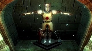 Inda game – Skyrim – Броня из Oblivion божественный крестоносец доспехи и оружие