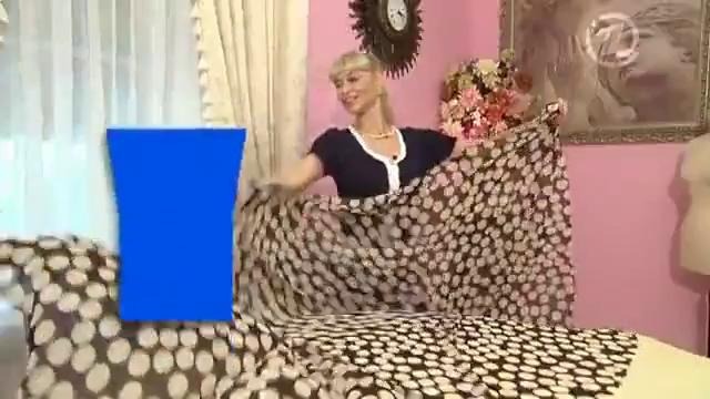 Платье в горошек