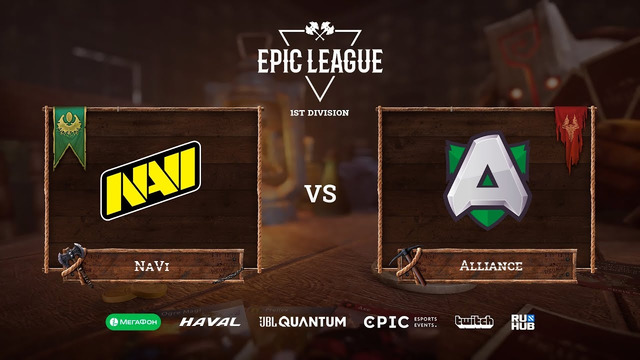 EPIC League Season 2 – Natus Vincere vs Alliance (Game 1, Groupstage)