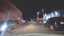 Гетто улицы Детройта ночью