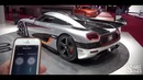 IPhone Control from Koenigsegg One-1 Wing and Suspension – Geneva 2014