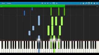 Secret Garden – Flowerfell AU song by EmpathP [Synthesia Piano Tutorial]