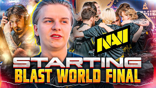 Starting BLAST Premier World Final 2023 | NAVI CS2 VLOG