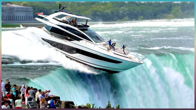 Удивительные моменты с кораблями, снятые на видео