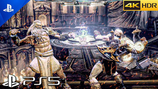 (PS5) GOD OF WAR 3 – Kratos vs Zeus | ULTRA High Graphics Gameplay [4K 60FPS HDR] Remastered