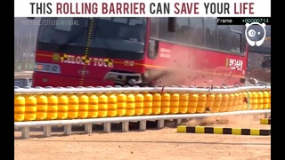 Этот rolling барьер, может спасти твою жизнь