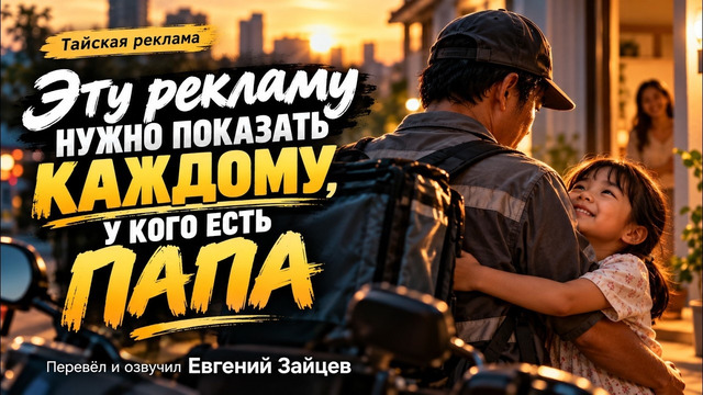 Эту рекламу нужно показать каждому, у кого есть папа