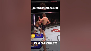 Brian Ortega is a SAVAGE