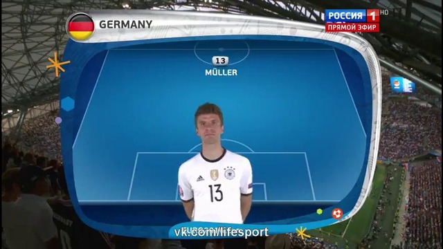 Германия 0:2 Франция | Чемпионат Европы 2016 | 1/2 финала | Обзор Матча