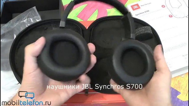 Распаковка наушников JBL Synchros S700 за 15 990 рублей (unboxing)