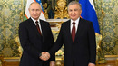 Шавкат Мирзиёевнинг Москвада Владимир Путин билан учрашуви бўлиб ўтди