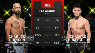 UFC Vegas 65 Джонсон VS Жумагулов