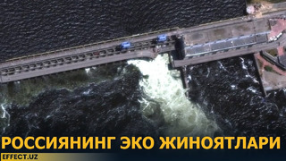 БУ ҲАҚИҚИЙ ЭКОЛОГИК ФОЖИА, БУ ЭКО ЖИНОЯТ” – УКРАИНА ВАКИЛИ РОССИЯ АГРЕССИЯСИ ҲАҚИДА.. – EFFECT.UZ