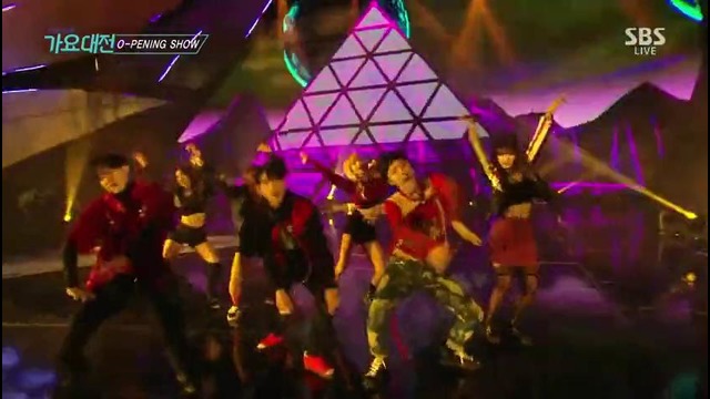 Jinyeon, Yugyeom, Ten, Seulgi, Eunjin, Yooa, Lisa – Street Dance Performance