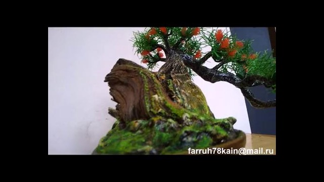Искусственное дерево бонсай 4 ( bonsai kengai)