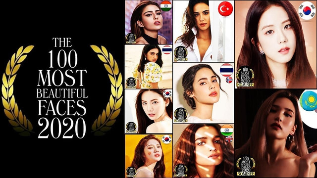 Топ 100 самых красивых лиц мира 2020 (Девушки)